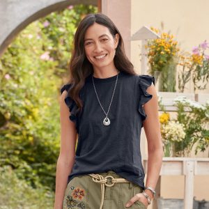 Uptown Tee - L, Black