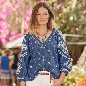 Discover Beauty Top - L, Chambray