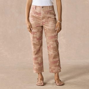 Hayes Camo Pants - 16, Blush