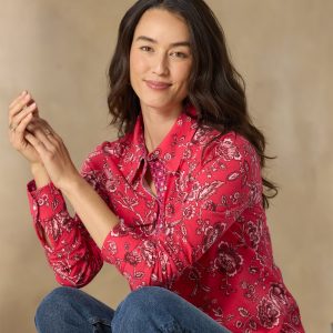 Aster Shirt - XL, Red