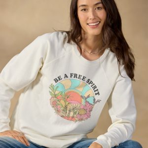 Free Spirit Sweatshirt - XXL, Antique White
