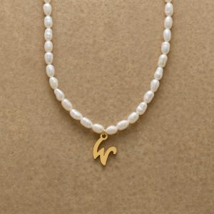 Mikumi Monogram Necklace