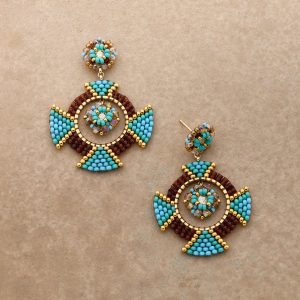 Valencia Beaded Earrings - 114140
