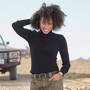 Legends Turtleneck - S, Black
