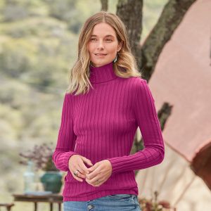 Legends Turtleneck - S, Cactus Flower