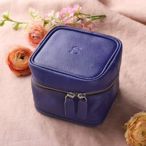 Letter Perfect Jewelry Case - Purple, J