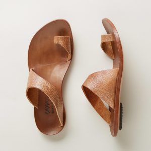 Hillary Sandals - 38, Tan