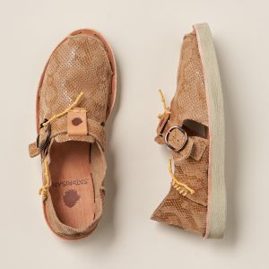 Perforated Marnie Shoes - 38, Brown Shimmer