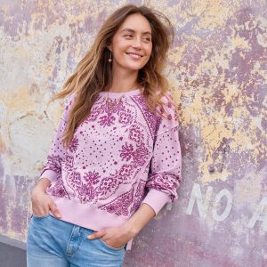 Maebelle Sweatshirt - S, Pink